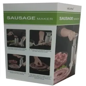 Embutidora Profesional: ¡Crea Salchichas y Longanizas Caseras Perfectas! - Embutidor De Salchicha, longaniza, carne