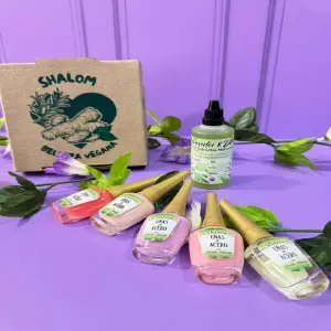 Kit x 8 Esmaltes con Extractos Naturales: ¡Uñas de Acero! 💖💅 - Kit x 8 esmaltes con extractos naturales