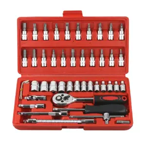 Kit Completo de Herramientas de Jardinería: 46 Piezas Esenciales - Kit de raches por 46 pcs