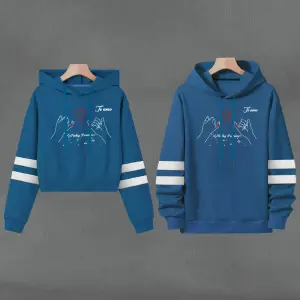 Buso Buzo MANOS CO: Tu Estilo y Confort Definitivos - Buso Buzo, Hoodie MANOS CO AZUL PETROLEO