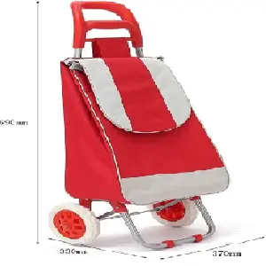 Carro de Compras Plegable con Ruedas: ¡Tu Aliado Perfecto para las Compras! - Carro de compras plegable con ruedas