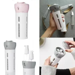 Dispensador Viajero 4 En 1 Jabón Liquido: ¡Tu Compañero Perfecto para Viajes! - Dispensador Viajero 4 En 1 Jabón Liquido