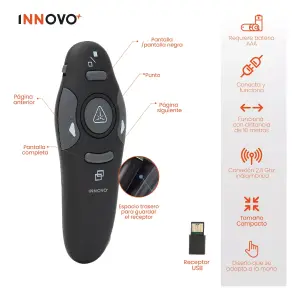 Control Remoto Air Mouse: Revoluciona tus Presentaciones - Air Mouse Control Remoto Presentaciones