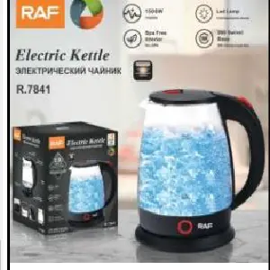 Hervidor Eléctrico de Vidrio RAF - 2 Litros: Elegancia y Eficiencia en tu Cocina - HERVIDOR ELECTRICO DE VIDRIO RAF 2 LITR