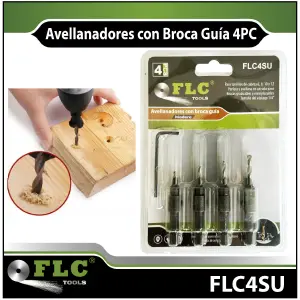 AVELLANADOR FLC TOOLS: El Conjunto Esencial de 4 Piezas - AVELLANADOR 4 PCS FLC TOOLS