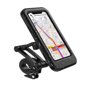 SOPORTE PARA CELULAR EN MOTO O BICICLETA: ¡Impermeable y Seguro! - SOPORTE CELULAR MOTO BICICLETA IMPERMEAB
