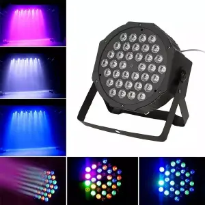 Luz Led Rítmica: ¡Ilumina Tus Fiestas con Estilo! - Luz Led Ritmica 36 Leds Fiestas