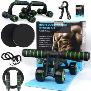 ¡Transforma tu Cuerpo con el Rodillo Abdominal Definitivo! - kit rodillo para abdominales