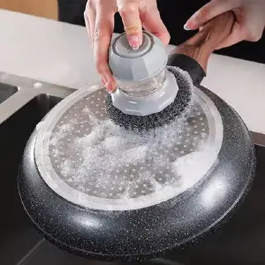 Esponja Con Dispensador Removible: Limpieza Fácil y Conveniente - Esponja Con Dispensador Removible