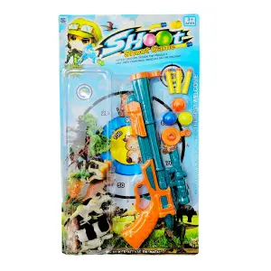Pistola Lanza Pelotas Dardo Cazador Safa: ¡Diversión y Aventura Sin Límites! - Pistola Lanza Pelotas Dardo Cazador Safa