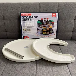 Estante Giratorio para Condimentos: Organiza tu Cocina con Estilo - Estante giratorio para Condimentos