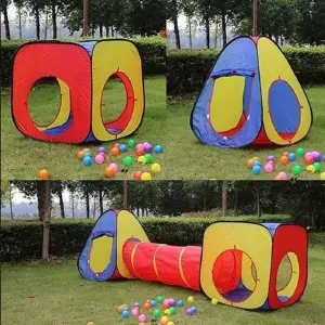 Carpa con Túnel 3 en 1: ¡La Aventura Infantil Perfecta! - Carpa con Túnel 3 en 1
