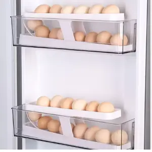 Porta Huevos Automático Revolucionario: ¡Hasta 14 Huevos Siempre Frescos! - Porta Huevos Automático Hasta 14 Huevos