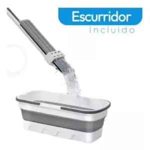 Combo Revolucionario: Trapero Mopa y Balde Plegable - Combo Trapero Mopa Y Balde Plegable