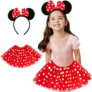 ¡Conviértete en la estrella de la fiesta con el Disfraz de Minnie Mouse! - Disfraz de Minnie Mouse