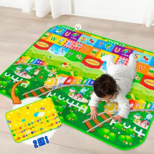Tapete Infantil Grande 2 En 1 Pj67: ¡Diversión y Aprendizaje Sin Límites! - Tapete Infantil Grande 2 En 1 Pj67