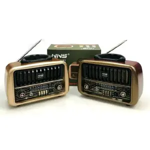 RADIO_MADERA_NS-8067BT: Elegancia y Sonido Clásico - RADIO_MADERA_NS-8067BT