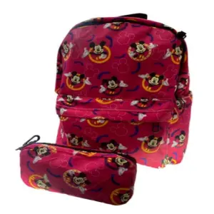 Morral Grande y Cartuchera: Estilo y Funcionalidad Roja - Morral Grande Y Cartuchera Diseños Roja