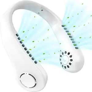Ventilador de Cuello Portátil Recargable: ¡Tu Frescura Personal, Donde Quiera Que Vayas! - Ventilador De Cuello Portatil Recargable