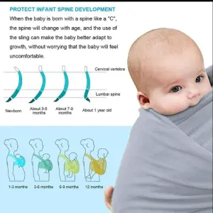 Fular Canguro para Bebé: Comodidad y Conexión - FULAR, CANGURO PARA BEBE