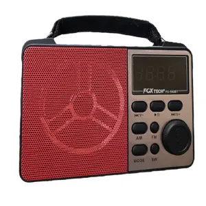 Radio Recargable Fox Tech FX-182BT: Tu Música a Todas Partes - Radio Recargable Fox Tech FX-182BT