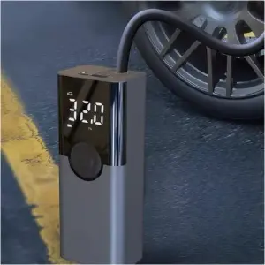 Compresor de Aire Digital con Power Bank Integrado: ¡Potencia y Portabilidad en tus Manos! - Compresor de aire digital con powerbank