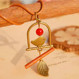 Collar Pajaro Enjaulado: Elegancia y Seguridad para tu Ave - Collar Pajaro Enjaulado