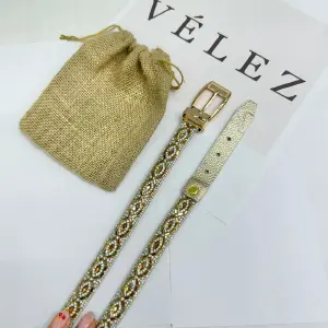 Correa Dama Murano y Cuero: Elegancia y Estilo Sin Igual - CORREA DAMA MURANO Y CUERO