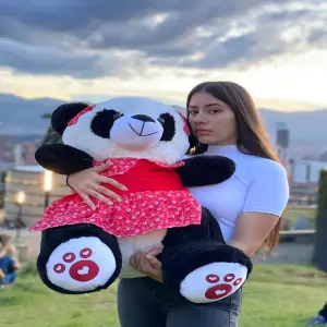 Peluche de Oso Panda Gigante (1m) - Peluche de oso panda 1m