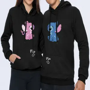 Buzos Parejas "Stick y Angel": Conexión y Estilo para Dos - Buzos ,Hoodies Parejas Stick y Angel
