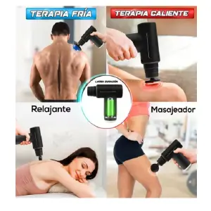 Masajeador Fascial: Terapia Frío-Calor Revolucionaria - Masajeador Fascial Gun Frio - Calor
