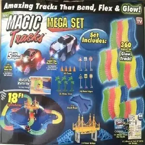 Magic Tracks Pista De Carros Mega Set 36: ¡Diversión sin Límites! - Magic Tracks Pista De Carros Mega Set 36