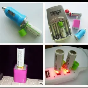 Pilas AA Recargables USB: Potencia Inteligente y Sostenible - Pilas AA Recargables Usb 15 v