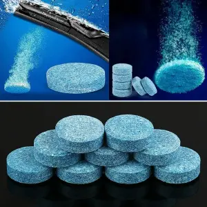Pack 10 Pastillas Limpia Vidrios Efervescentes: ¡Brillo Impecable y Fácil! - Pack 10 Pastillas Limpia Vidrios Eferves