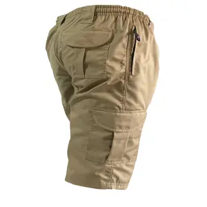 Pantalón Bermuda Cargo en Dril: Estilo y Comodidad sin Límites - Pantalon Bermuda Cargo En Dril