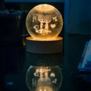 Bola de Cristal 3D: El Regalo Perfecto para Mejores Amigas - Bola De Cristal 3d Mejores Amigas L01