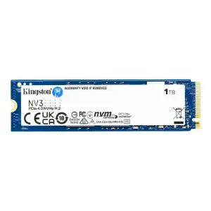 SSD M.2 1TB Kingston NV3 NVMe: Velocidad y Capacidad Revolucionarias - SSD M.2 1TB Kingston NV3 NVMe
