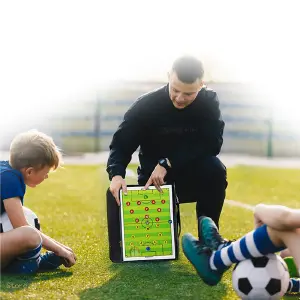 Tablero Táctico de Fútbol Profesional en Carpeta - Tablero Táctico De Futbol En Carpeta