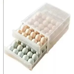 ORGANIZADOR DE HUEVOS HX-516: ¡Adiós al desorden en tu refrigerador! - ORGANIZADOR DE HUEVOS HX-516