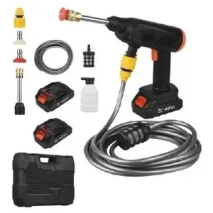 Hidrolavadora Profesional + Mini Compresor: ¡Tu Kit Completo de Limpieza y Aire! - HIDROLAVADORA + MINI COMPRESOR