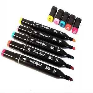 Set de Marcadores de 80 Piezas: ¡Libera tu Creatividad! - SET DE MARCADORES * 80 PIEZAS
