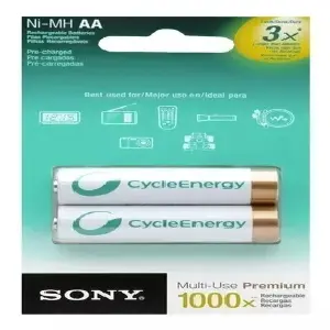 Baterías Recargables Sony Cycle AA: Energía Sostenible para tu Día a Día - Bateria Pilas Recargables Sony Cycle AA