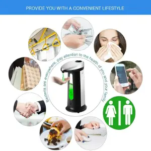 Dispensador de Jabón Automático 805-6: Higiene sin Esfuerzo - dispensador de jabon 805-6
