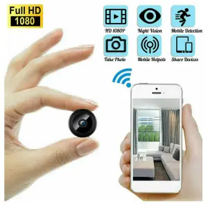 Mini Cámara Espía A9: Tu Vigilancia Discreta y Conectada - Mini Camara Espia A9 De Seguridad Wifi
