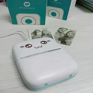 Mini Impresora Térmica Portátil Inalámbrica: Tu Oficina Móvil - Mini Impresora Térmica Portátil Inalámbr