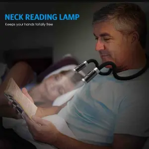 Luz de Lectura para Cuello: Tu Compañera de Iluminación Personal ⚡ - Luz de lectura colocar en el cuello ⚡