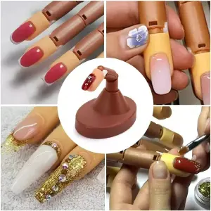 Domina el Arte de la Manicura con Dedos de Práctica de Alta Calidad - Dedos de práctica manicure