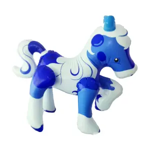¡Diversión sin Límites con el Caballo Burrito Inflable! - Pony Caballo Burrito Inflable Niños Jugu