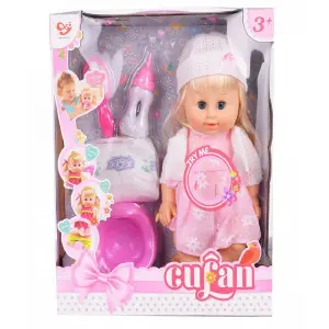 Muñeco Bebé Vestido Margarita: ¡El Compañero Perfecto para tu Pequeña! - Muñeco Bebe Vestido Margarita Pañal Vaci