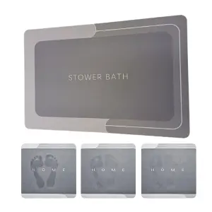 Tapete de Baño Absorbente Cuadrado: Lujo y comodidad para tu baño - Tapete de Baño Absorbente Cuadrado